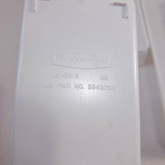 Rubbermaid Drawer Organizer set 5 white 2912 2915 2916 plastic bins containers - Picture 4 of 11